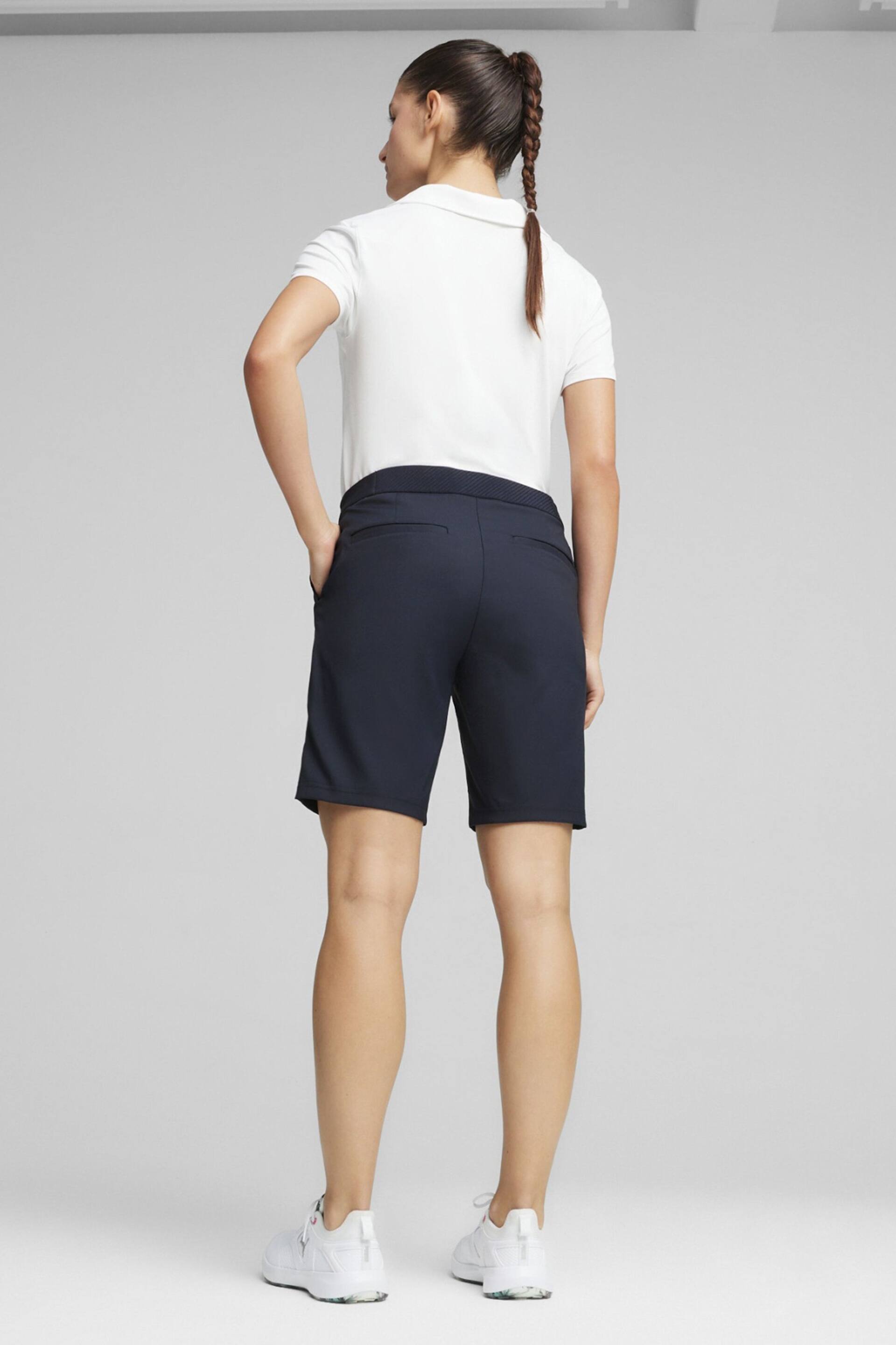 Puma Blue W Costa 8.5" Womens Golf Shorts - Image 2 of 6