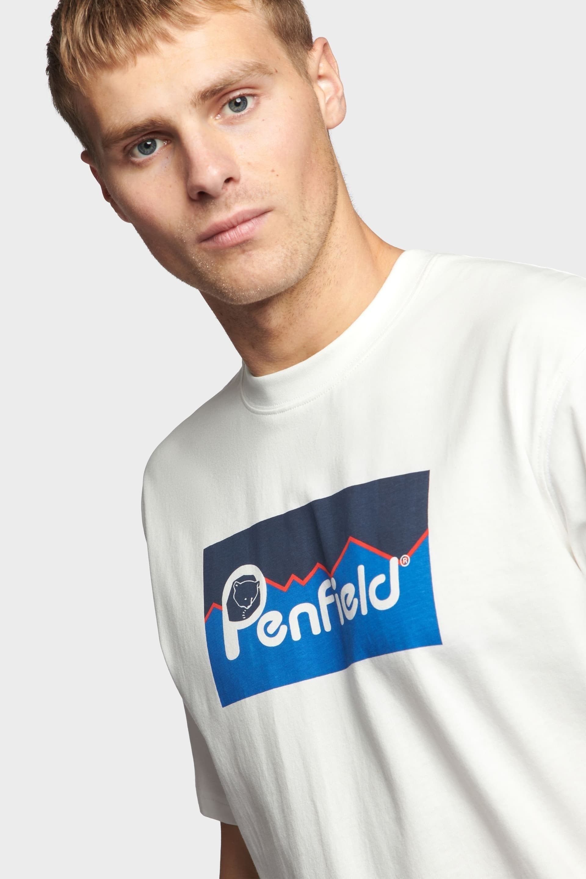 Penfield Mens Relaxed Fit Original Large Logo T-Shirt - Image 4 of 6