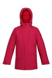 Regatta Pink Junior Yewbank Waterproof Jacket - Image 4 of 7