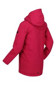 Regatta Pink Junior Yewbank Waterproof Jacket - Image 7 of 7