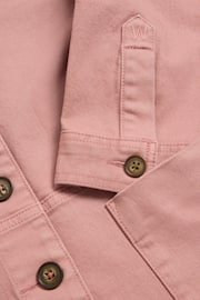 White Stuff Pink Carrie Denim Jacket - Image 7 of 7