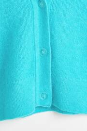 Oliver Bonas Blue Turquoise Knitted Cardigan - Image 9 of 9