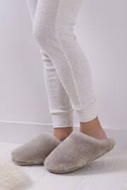 Just Sheepskin Grey Mens Donmar Slippers - Image 1 of 5