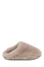 Just Sheepskin Grey Mens Donmar Slippers - Image 2 of 5