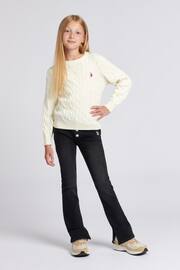 U.S. Polo Assn. Girls Coloured Bootleg Denim Jeans - Image 3 of 5