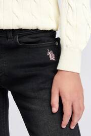 U.S. Polo Assn. Girls Coloured Bootleg Denim Jeans - Image 4 of 5