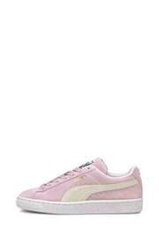 Puma Pink Suede Classic XXI Youth Trainers - Image 4 of 7