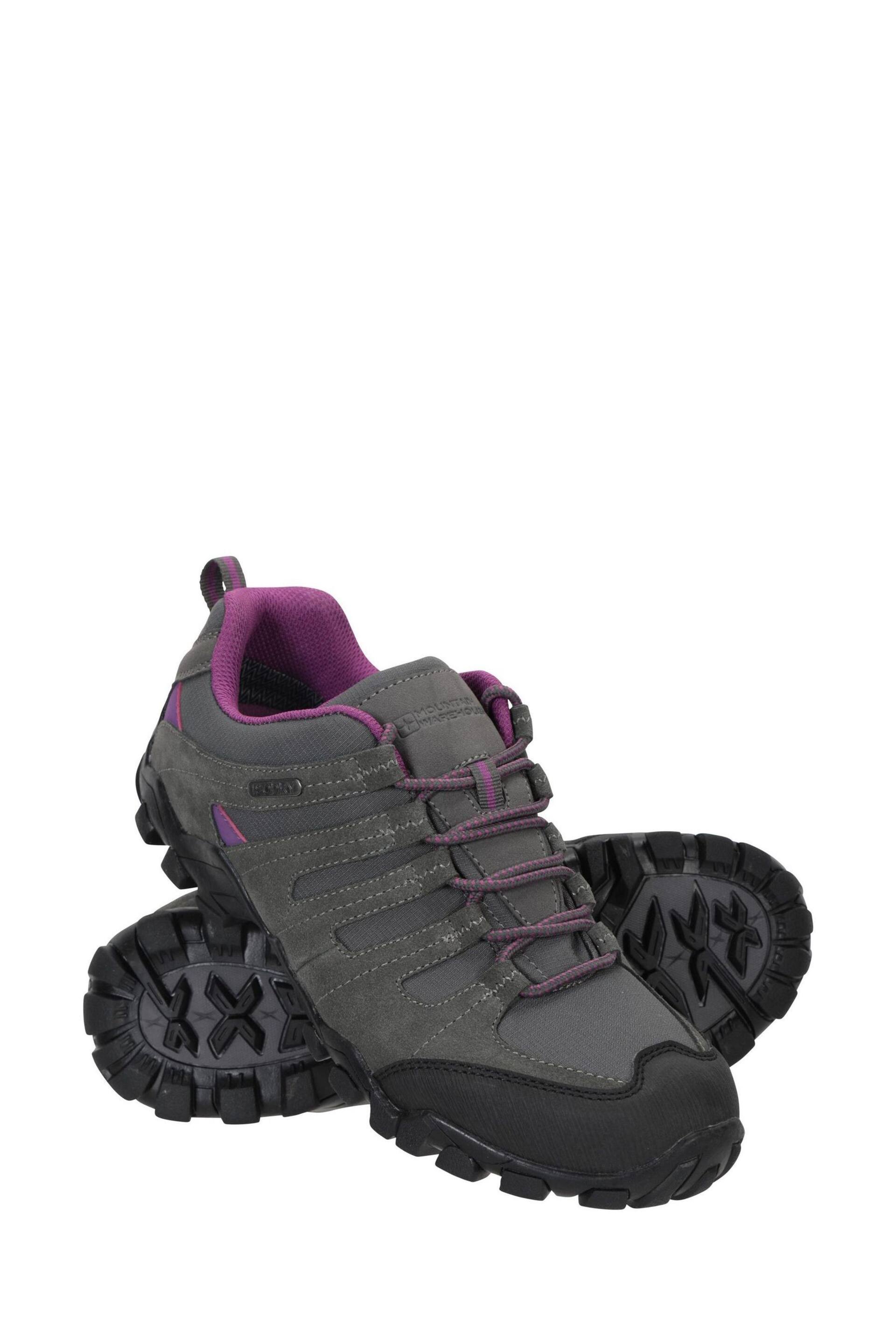 Mountain Warehouse Grey Belfour Outdoor Walking Shoes - Image 3 of 5