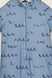 Mamas & Papas Blue Wave Crest Print Rashsuit - Image 5 of 5