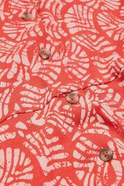 White Stuff Red Ria Jersey Shirt Dress - Image 7 of 7