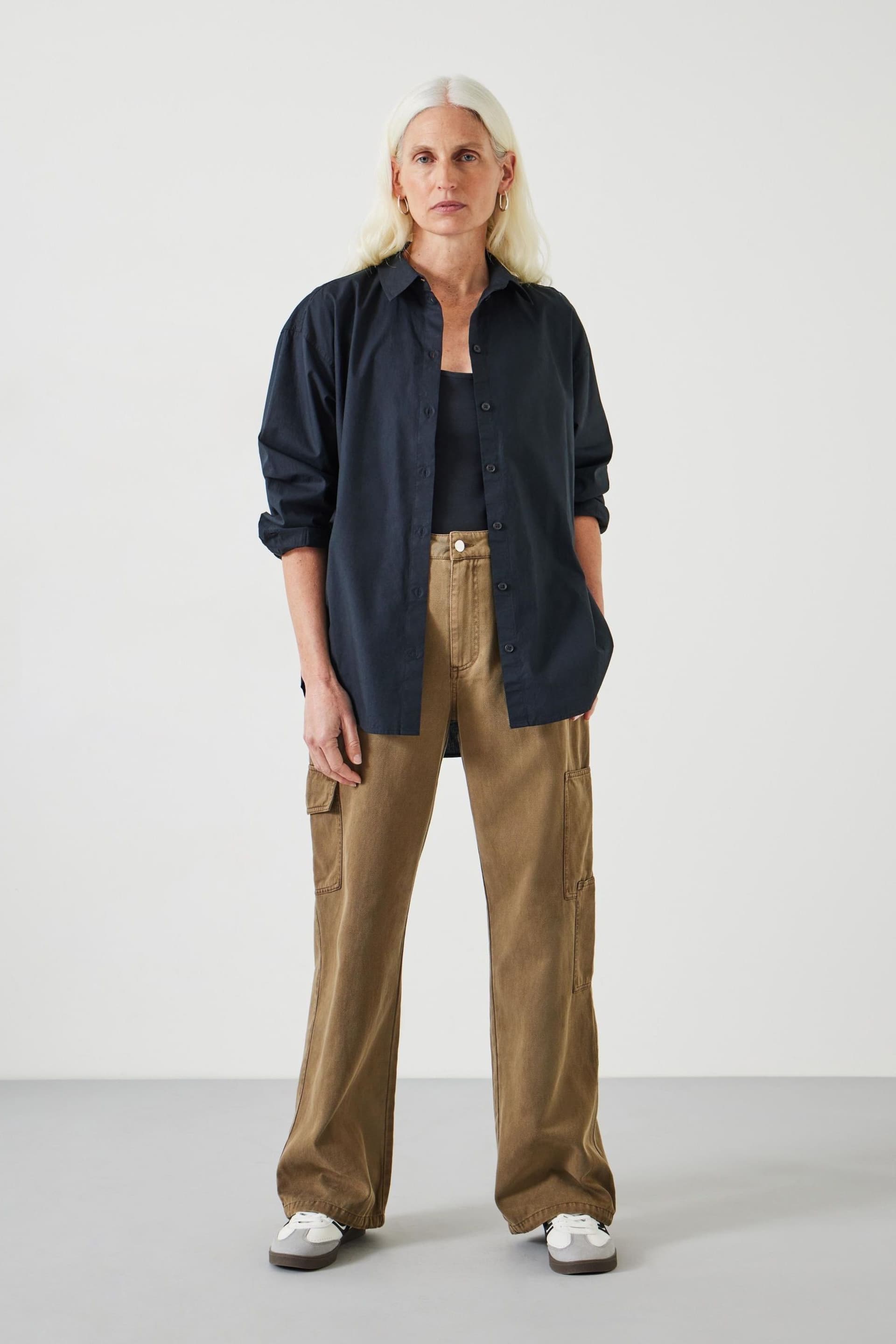 Hush Green Beatrice Soft Utility Trousers - Image 2 of 6