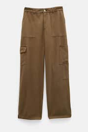 Hush Green Beatrice Soft Utility Trousers - Image 6 of 6
