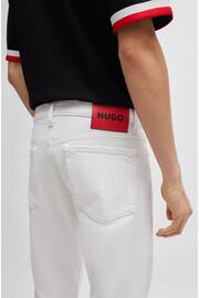 HUGO Slim Fit Comfort Stretch Denim Jeans - Image 3 of 5