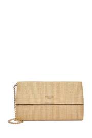 Dune London Gold Ballads Structured Foldover Clutch Bag - Image 2 of 5