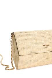 Dune London Gold Ballads Structured Foldover Clutch Bag - Image 5 of 5