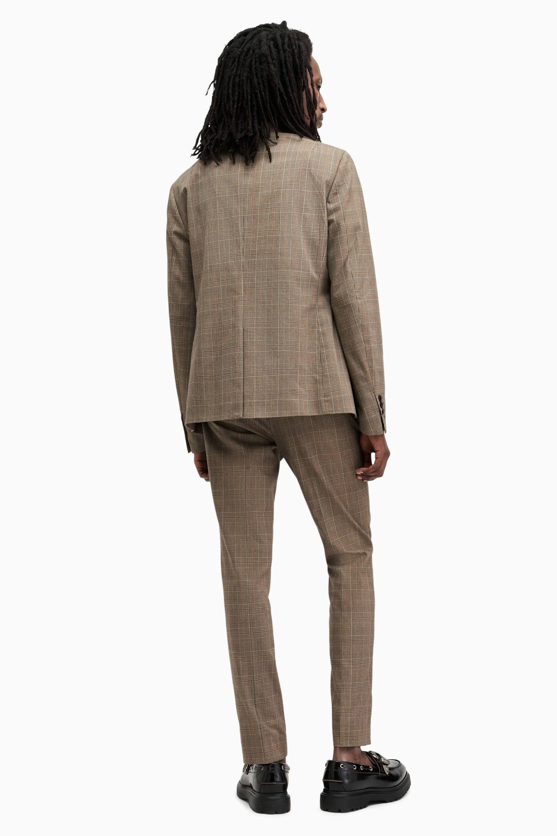 AllSaints Brown Maffrett Trousers - Image 6 of 7