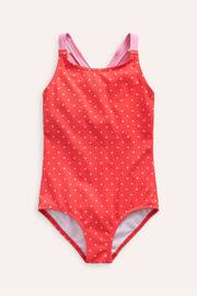 Boden Red Butterfly Logo Back Swimsuit - Image 2 of 4