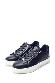 Moda in Pelle Belammy Scalloped Detail Trainers - Image 2 of 4