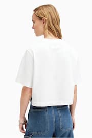 AllSaints White Lottie T-Shirt - Image 3 of 7