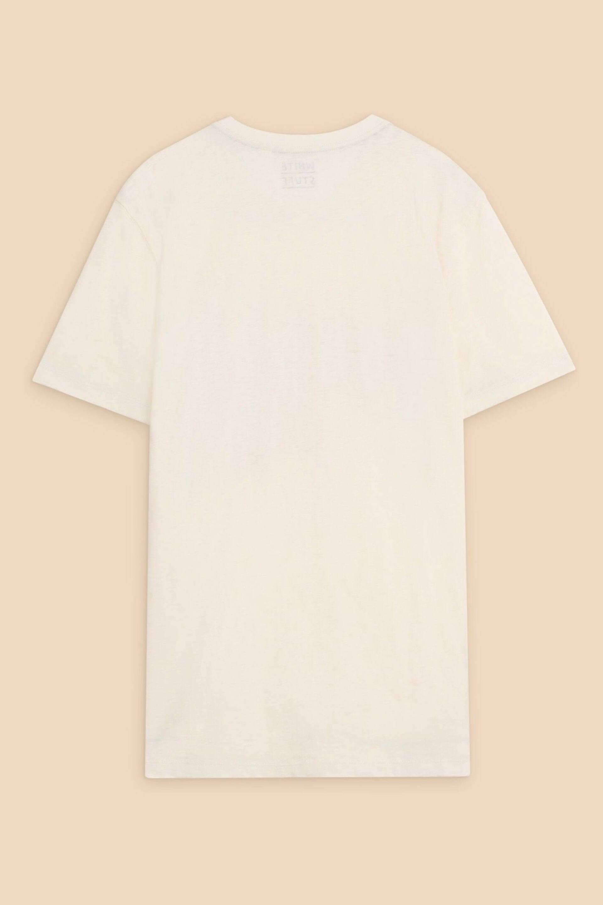 White Stuff White Morocco Graphic T-Shirt - Image 6 of 7