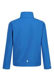 Regatta Blue Junior Cera Softshell Jacket - Image 6 of 7
