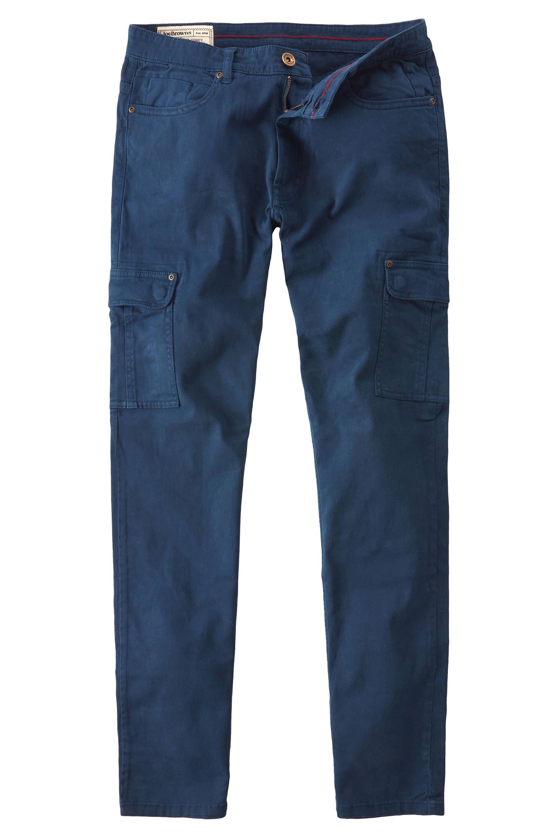 Joe Browns Blue Full Of Action Combat Trousers - Image 5 of 5