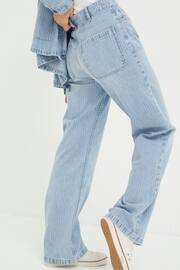FatFace Blue Blue Salle Stripe Jeans - Image 2 of 6