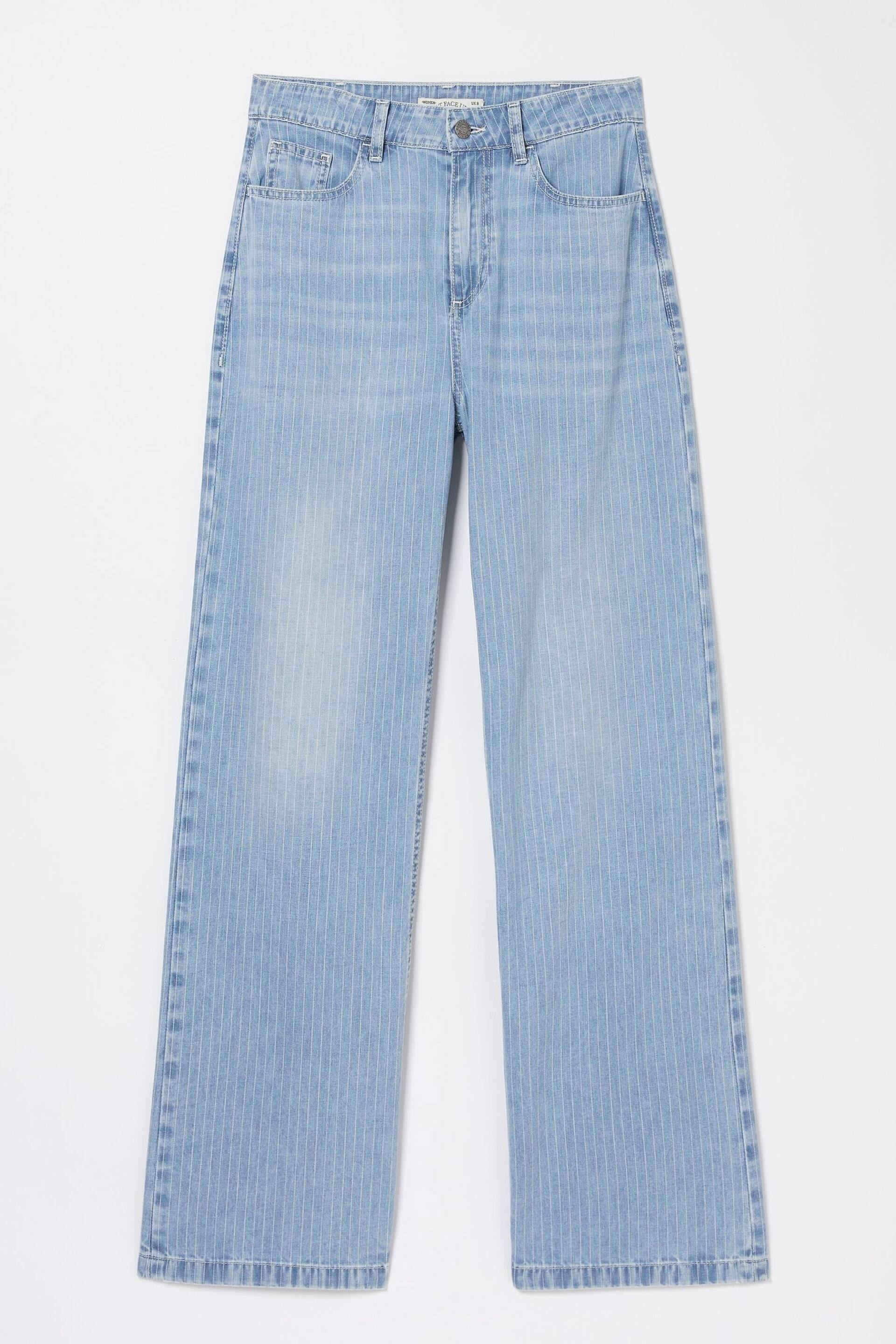 FatFace Blue Blue Salle Stripe Jeans - Image 6 of 6