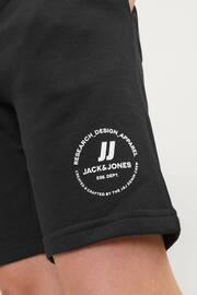 JACK & JONES JUNIOR Blue Logo Sweat Shorts - Image 4 of 8