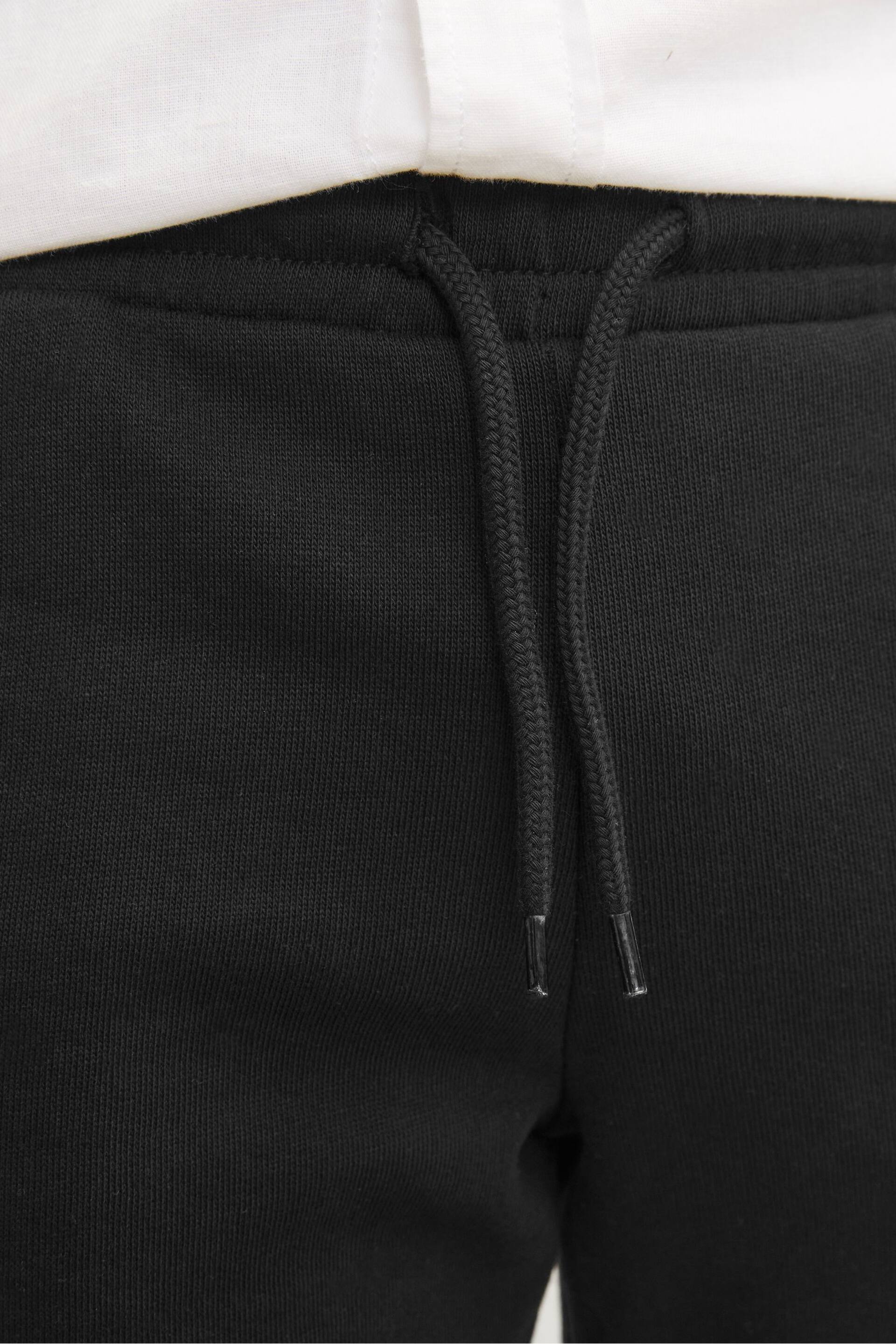 JACK & JONES JUNIOR Blue Logo Sweat Shorts - Image 6 of 8