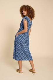 White Stuff Blue Freya Jersey Beach Dress - Image 3 of 7