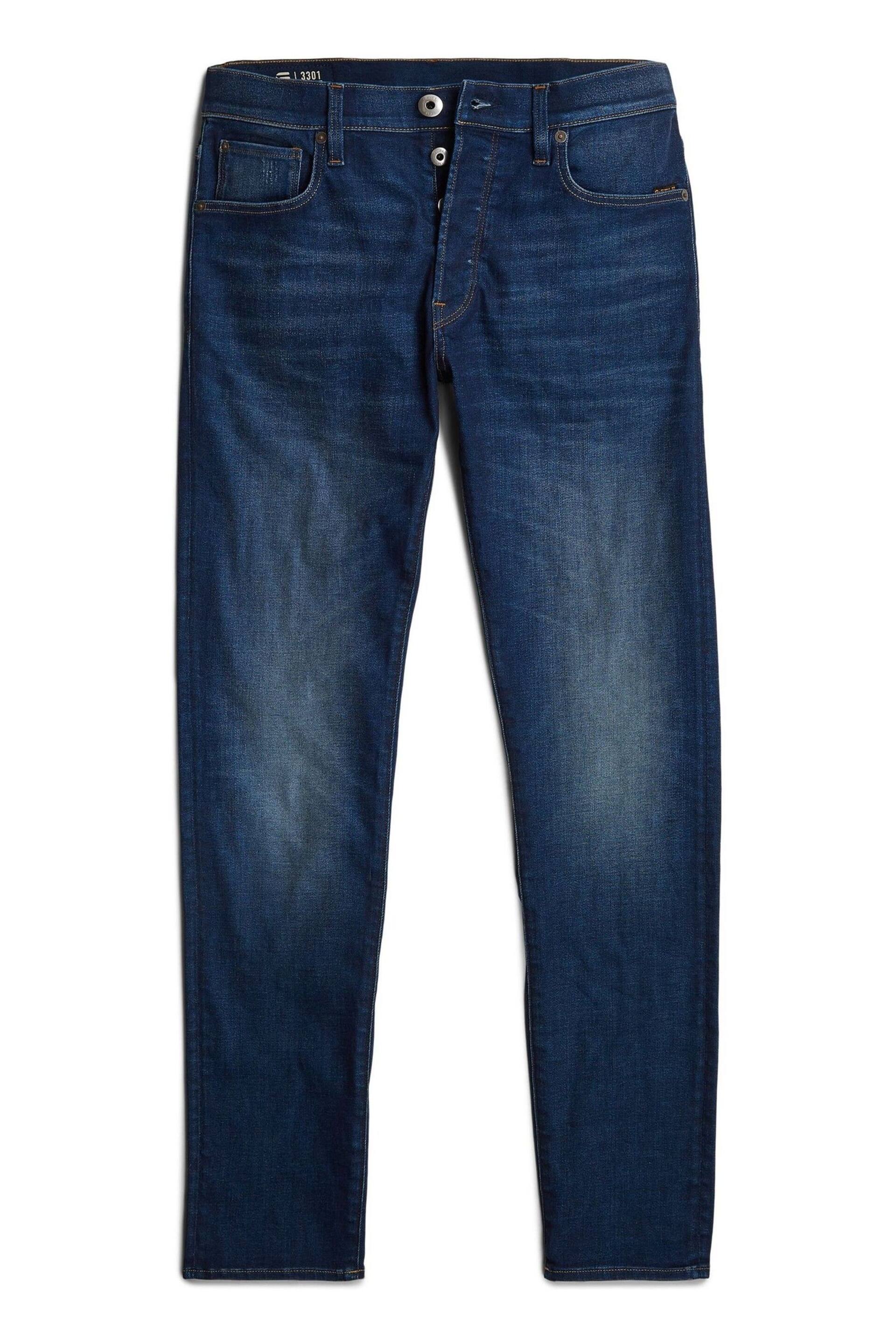 G Star Slim 3301 Jeans - Image 4 of 5