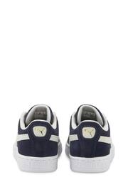 Puma Blue Suede Classic XXI Youth Trainers - Image 4 of 6