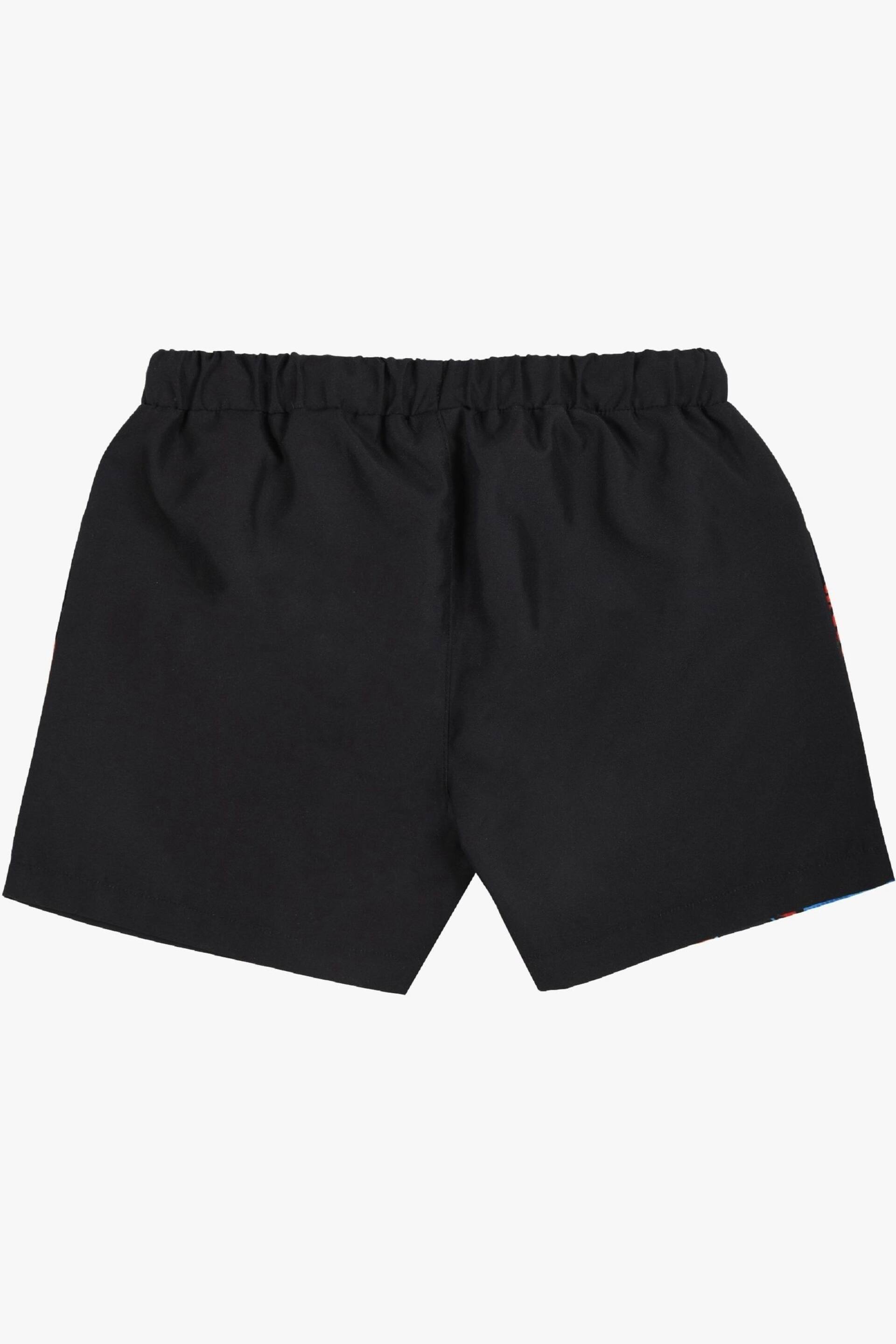 Brand Threads Black Spiderman Boys Swim Shorts - Image 2 of 4