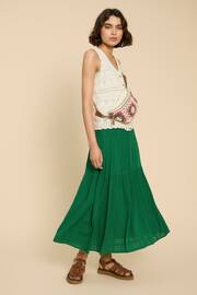 White Stuff Green Phoebe Maxi Skirt - Image 1 of 7