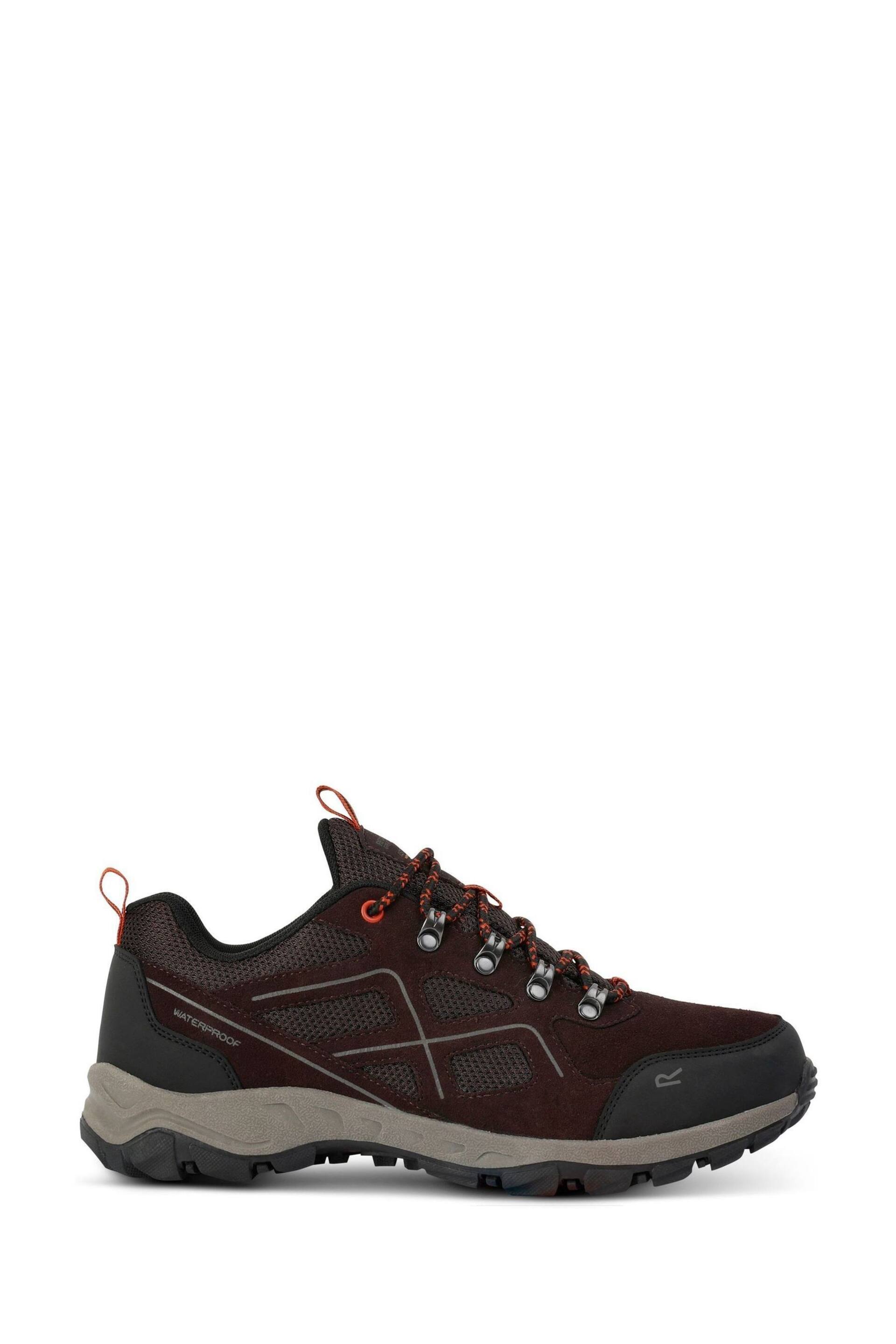 Regatta Brown Vendeavour Suede Waterproof Hiking Shoes - Image 1 of 8