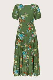 Monsoon Green Zafia Tiered Dress - Image 5 of 5