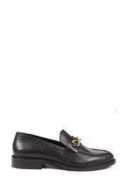 Jones Bootmaker Mari Leather Black Loafers - Image 1 of 5