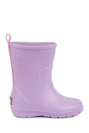 Totes Purple Childrens Charley Welly Boots - Image 3 of 5