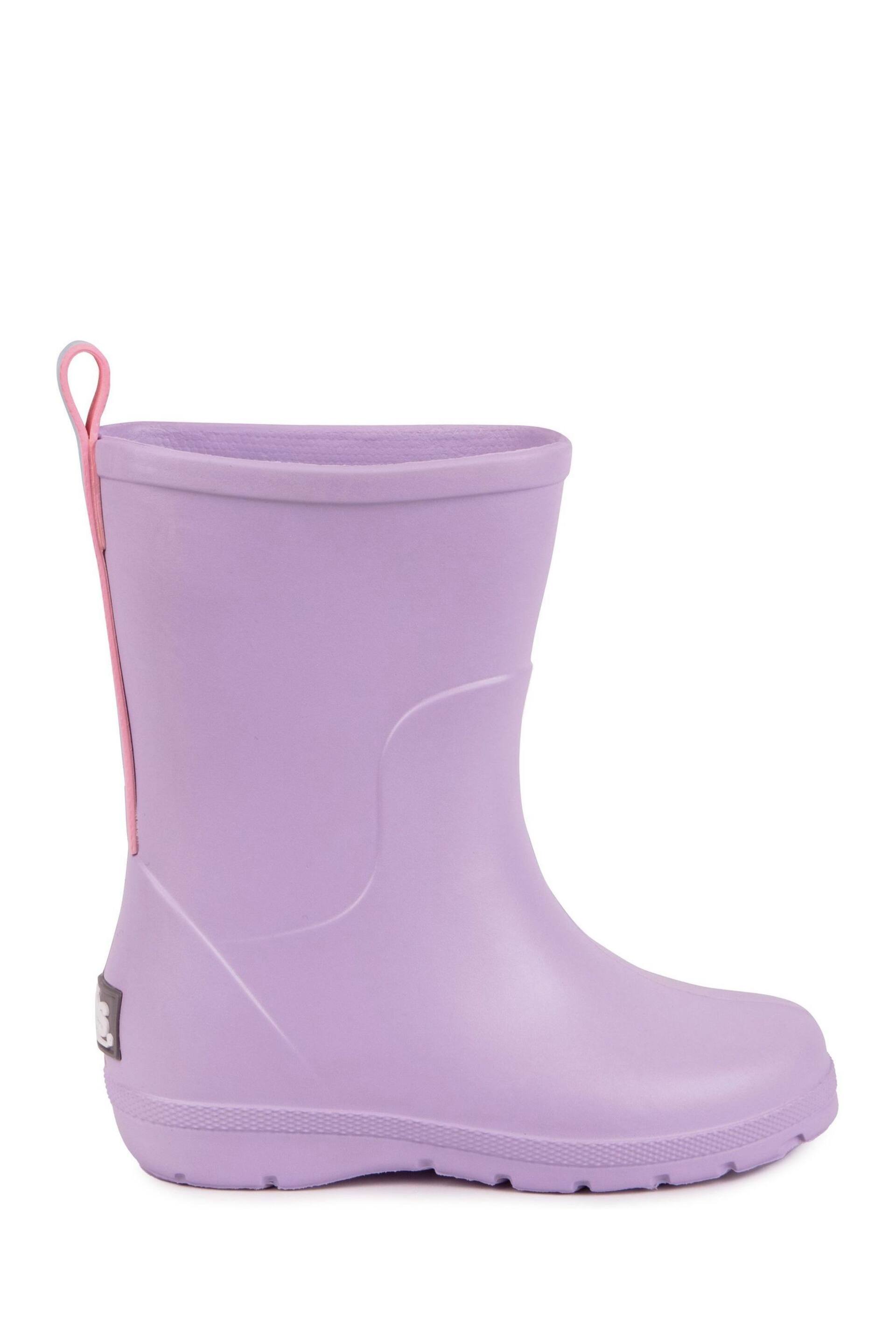 Totes Purple Childrens Charley Welly Boots - Image 3 of 5