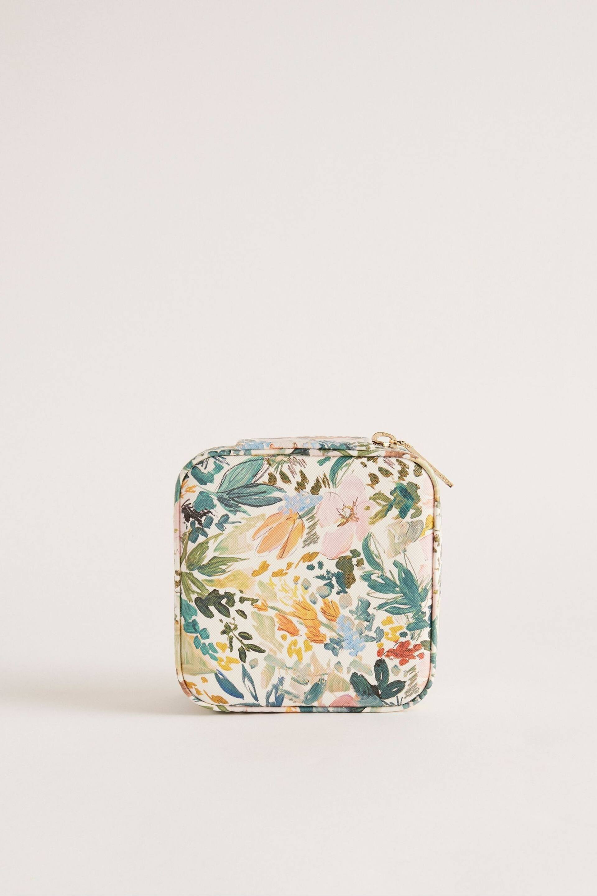 Ted Baker Multi Beksia Floral Printed Medium Jewellery Case Wallet - Image 1 of 4