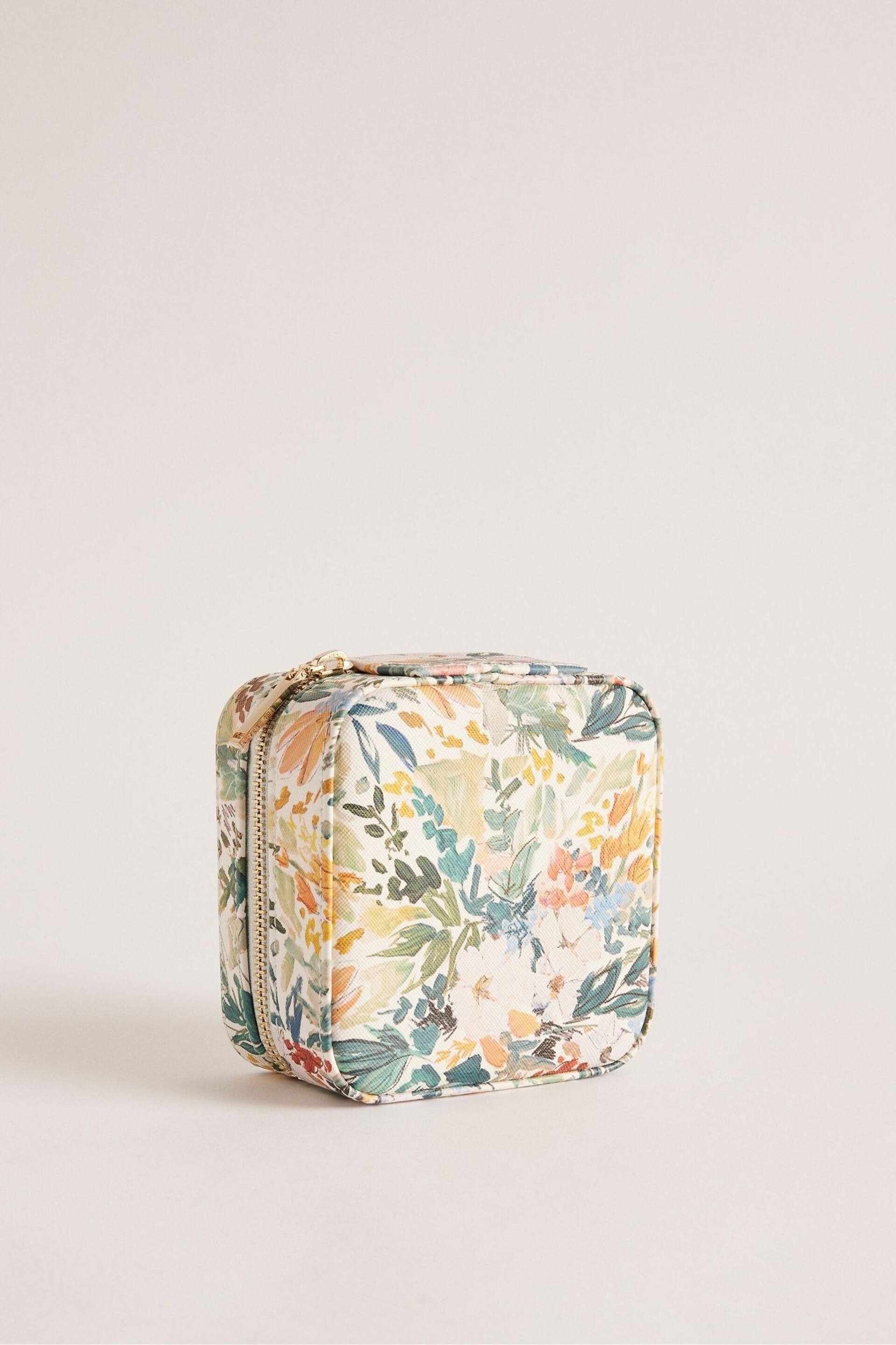 Ted Baker Multi Beksia Floral Printed Medium Jewellery Case Wallet - Image 4 of 4