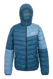 Regatta Navy Blue Hooded Hillpack II Lightweight Padded Jacket - Image 7 of 9