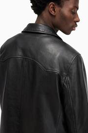 AllSaints Black Hunter Blazer - Image 2 of 8