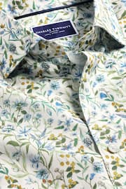 Charles Tyrwhitt Multi Slim Fit Liberty Fabric Floral Print Shirt - Image 5 of 6