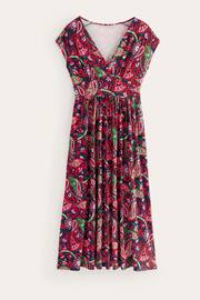 Boden Pink Vanessa Wrap Jersey Maxi Dress - Image 6 of 6