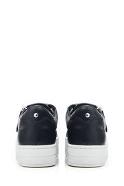 Moda In Pelle Abbiy Chunky Slab Sole Side Zip Lace Up Trainers - Image 3 of 4