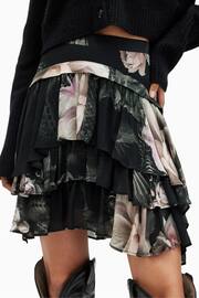 AllSaints Black Cavarly Valley Skirt - Image 2 of 6