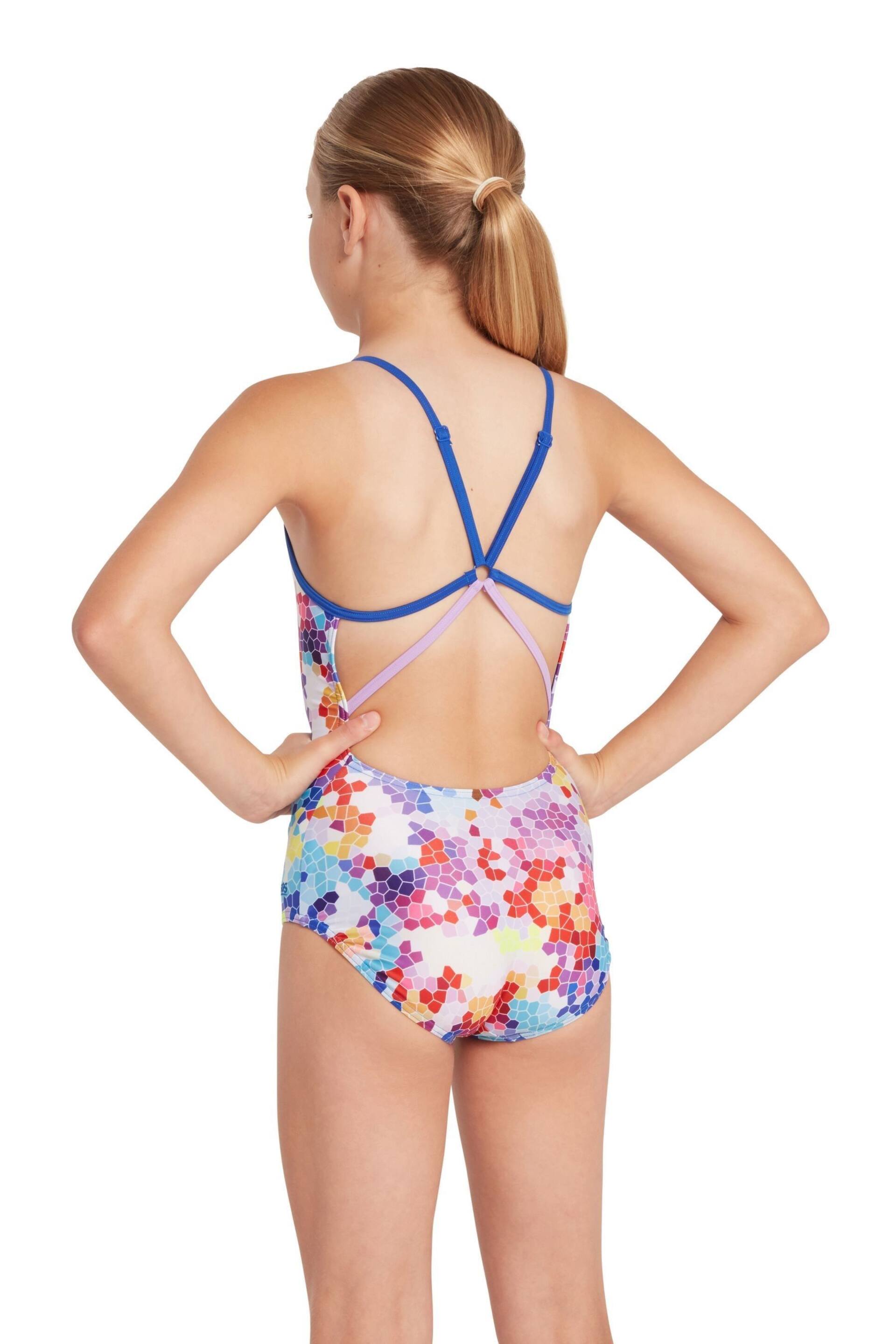 Zoggs Girls Starback One Piece Swimsuit - Image 2 of 5