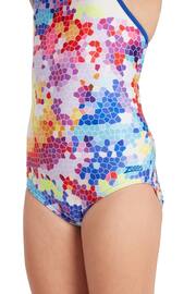 Zoggs Girls Starback One Piece Swimsuit - Image 3 of 5